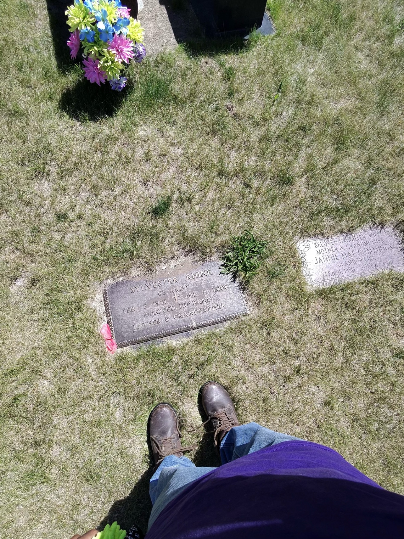Sylvester Rhine marker — before
