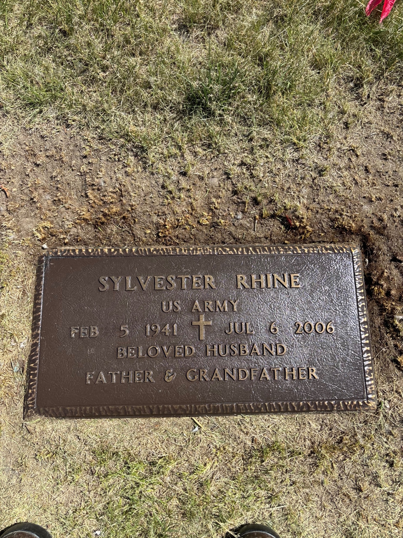 Sylvester Rhine marker — after