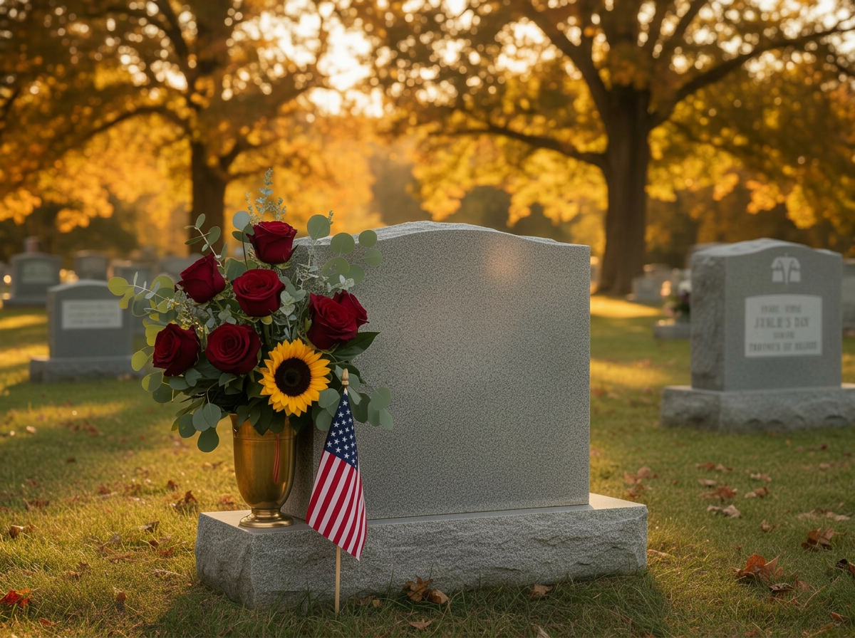 Father's Day memorial floral arrangement